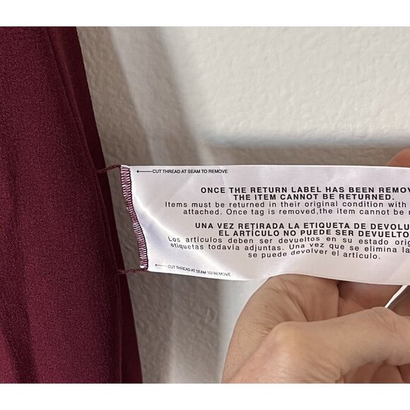 NEW Dress The Population Women's Sandra Plunging Thick Strap Solid Gown - Small‌ - Picture 7 of 8